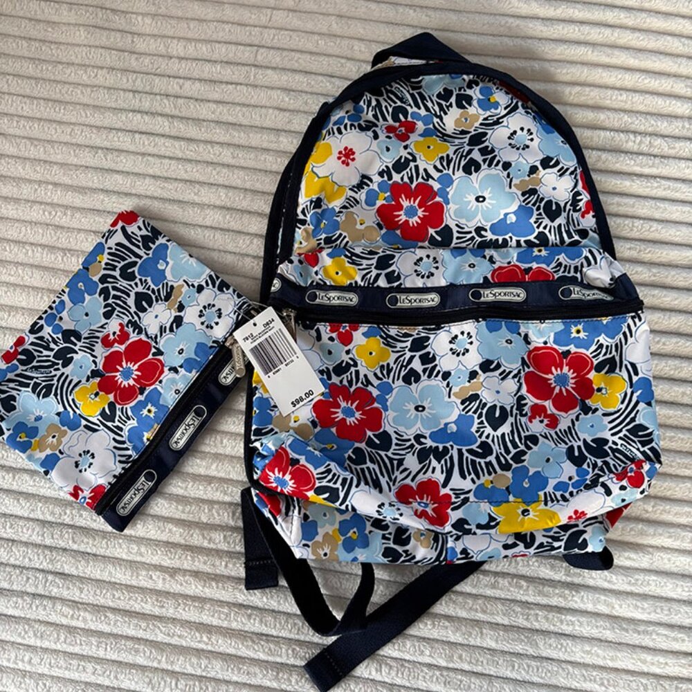 LeSportSac Backpack and Accessory Bags Set - Picture 4 of 5